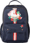 Jack Piers Rugzak/Backpack New York Aloha - 36x13x29cm - Blauw