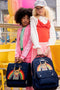 Jack Piers Rugzak/Backpack New York Paris Cat - 36x13x29cm - Blauw