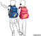 Jack Wolfskin Rugzak / Rugtas / Backpack - Little Joe - Roze