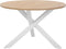 JACKSONVILLE - Ronde eettafel - Lichte houtkleur - 120 cm - MDF