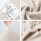 Jacquard Reliëf Stoelhoes Stretch Seat Hoes Hoes voor Eetkamer Kantoor Hotel Bruiloft (Beige, Set van 4)