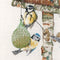 Thea Gouverneur - Borduurpakket met telpatroon - 1065 - Voorgesorteerde DMC Garens - Vogelhuisje - Linnen - 45 cm x 100 cm - DIY Kit