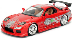 Jada Auto Fast & Furious 1993 Mazda Rx-7 1:24 Rood