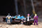 JADA - DC - Batman, Robin, The Penguin, The Joker & Batmobile - 1:24