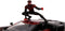 Jada Marvel Miles Morales Spiderman met 2017 Ford GT Auto 1:24