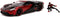 Jada Marvel Miles Morales Spiderman met 2017 Ford GT Auto 1:24