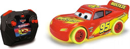 JADA TOYS 203084035 Cars Glow Racers Lightning McQueen 1:24 RC modelauto voor beginners Elektro Straatmodel