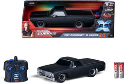 JADA TOYS 253206013 Fast & Furious RC El Camino (FF10) 1:16 RC modelauto voor beginners Elektro Straatmodel