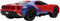 JADA TOYS 253226002 Marvel Spider-Man RC 2017 Ford GT 1:16 RC modelauto voor beginners Elektro Sportwagen