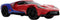 JADA TOYS 253226002 Marvel Spider-Man RC 2017 Ford GT 1:16 RC modelauto voor beginners Elektro Sportwagen