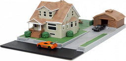 JADA TOYS F&F Nano Dom's House Display Diorama 1:24 Auto