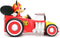Jada Toys - IRC Mickey Roadster Racer - Bestuurbare auto