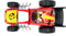 Jada Toys - IRC Mickey Roadster Racer - Bestuurbare auto