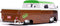 Jada Toys - Marvel Groot 1963 Bus Pickup - 1:24 - Die-cast - Vanaf 8 jaar - Speelgoedvoertuig