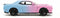 Jada Toys Pink Slips 2015 Dodge Challenger 1:24
