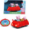 Jada Toys - RC Peppa Pig Car - 17,5 cm - tot 2,5 km/u - 2 4GHz - Bestuurbare auto