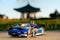 JADA TOYS Street Fighter 1993 Mazda RX7 met Chun-Li figuur Kant-en-klaar model Personenauto (model)