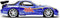 JADA TOYS Street Fighter 1993 Mazda RX7 met Chun-Li figuur Kant-en-klaar model Personenauto (model)