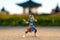 JADA TOYS Street Fighter 1993 Mazda RX7 met Chun-Li figuur Kant-en-klaar model Personenauto (model)