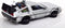 Jada Toys - Time Machine Back to the Future 2 1:24 - Die-cast - Vanaf 8 jaar - Speelgoedvoertuig