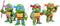 Jada Toys - Turtles 4