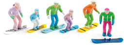 Jaegerndorfer - Figuren 5 St.+ Snowboard 1:32