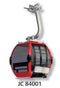 Jaegerndorfer - Gondel Omega IV Rood/zw. 1:32 - modelbouwsets, hobbybouwspeelgoed voor kinderen, modelverf en accessoires