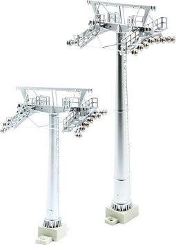 Jaegerndorfer - Kabelb.masten 12/16 cm. H0 1:87 - modelbouwsets, hobbybouwspeelgoed voor kinderen, modelverf en accessoires