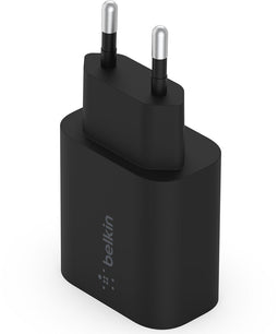 Belkin BoostCharge 25W - USB-C PD 3.0 Wandlader met PPS - Snelladen voor iPhone 16 en andere apparaten