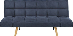 INGARO - Slaapbank 3-zits - Marineblauw - Polyester