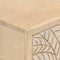 vidaXL - Wandtafel - 90x30x76 - cm - massief - mangohout - en - ijzer