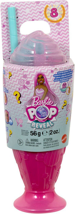 Barbie Pop Reveal - Pop met 8 verrassingen - Smaakvolle Swirl (1 stuk)