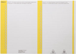 Ruiterstrook Elba Nr 8 138x6mm lateraal geel