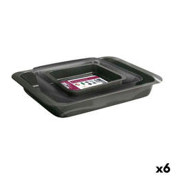 Set van trays Quttin 28,5 x 19,5 cm 34 x 24 cm 42 x 29 cm 3 Onderdelen (6 Stuks)