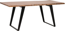 JAIPUR - Eettafel - Zwart - Acaciahout