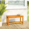 vidaXL - Tuinbank - 80x35x45 - cm - massief - acaciahout