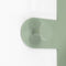 FRONDO Wandkapstok - Staal - 6 haken - Dusty Green