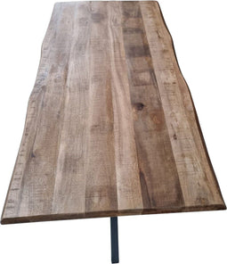 Eetkamertafel mangohout - eettafel industrieel - eettafel 240cm