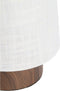 Light & Living Tafellamp Howie - 42cm - Crème
