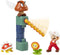 Jakks Pacific 400154 - Super Mario Lava Castle Diorama - Verzamelfiguren set