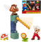 Jakks Pacific 400154 - Super Mario Lava Castle Diorama - Verzamelfiguren set