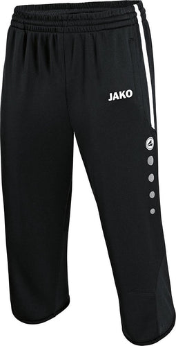 JAKO 3/4 Active Training - Voetbalbroek - Kinderen - Maat 152 - Zwart