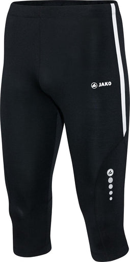 Jako Athletico 3/4 Loopbroek Kinderen - Zwart / Wit | Maat: 152