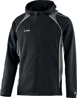 Jako Attack 2.0 Jas + Kap - Sportjas - Zwart