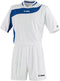 Jako Boca Set - Sportshirt - Algemeen - Maat 116 - Wit;Royal Blauw