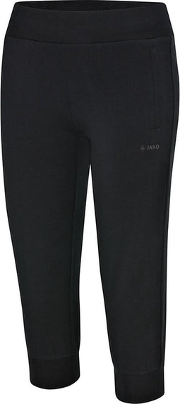 Jako - Capri Casual Women - zwart - Maat 34