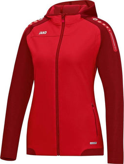 Jako Champ Dames Jack - Jassen - rood - 38