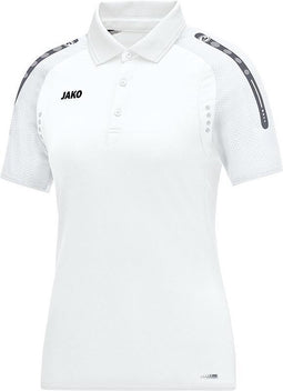 Jako Champ Dames Polo - Voetbalshirts - wit - 42
