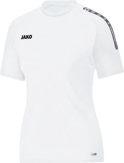 Jako Champ Dames T-Shirt - Voetbalshirts - wit - 42