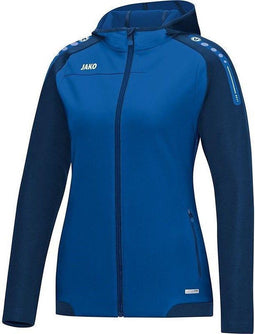 Jako Champ Jas met Capuchon Dames Royal-Marine Maat 40